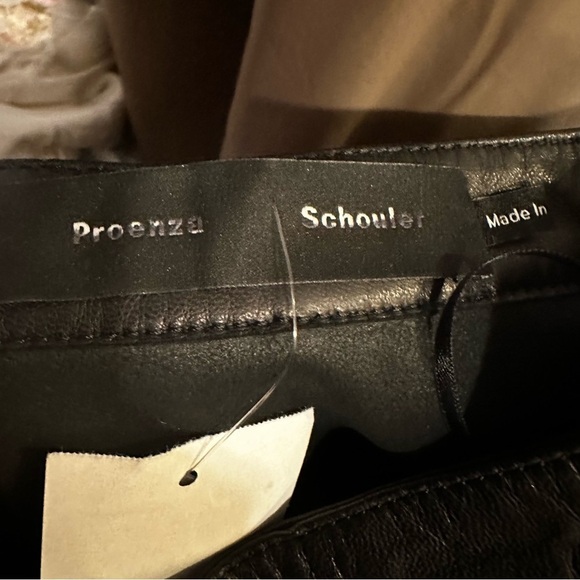 NWT Proenza Schouler Leather High Waist Tulip Skirt-excellent! Reg $2290 - Picture 9 of 11